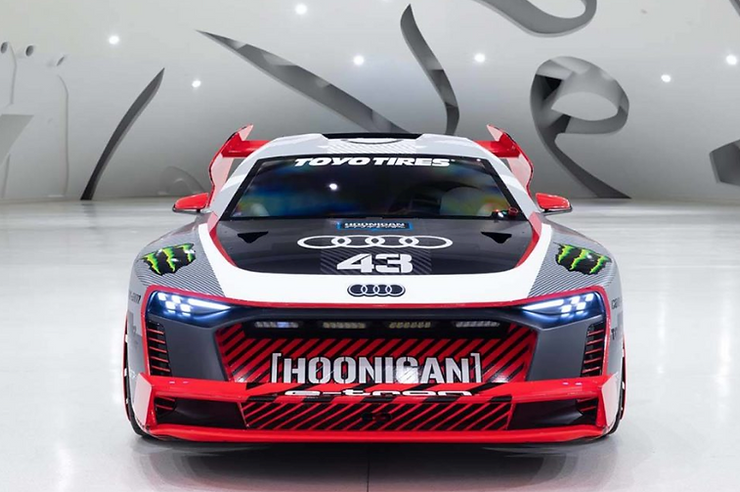 Audi Middle East debuts iconic S1 e-tron quattro Hoonitron at Museum of the Future