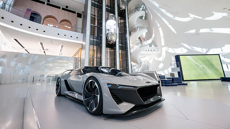 Audi Middle East unveils AI:RACE prototype, eco-friendly all-electric supercar