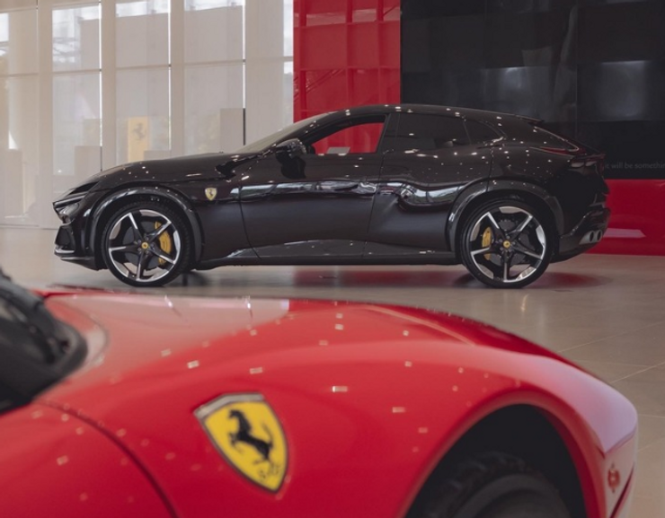 Ferrari Purosangue debuts in Saudi Arabia at Jeddah showroom
