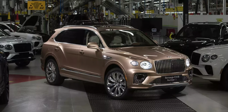 BENTLEY begins production of class-leading bentygas extended base