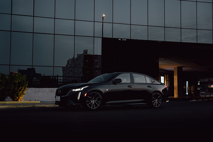 Motory Saudi team captures 2023 Cadillac CT5’s visual qualities and features