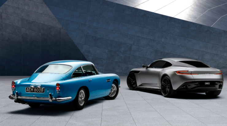 Aston Martin celebrates 60th anniversary of iconic DB5 car