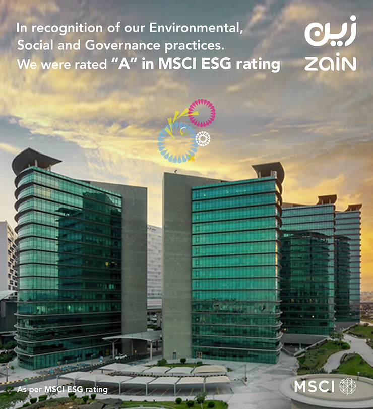 Zain KSA leads in ESG practices, earns ‘A’ rating on MSCI