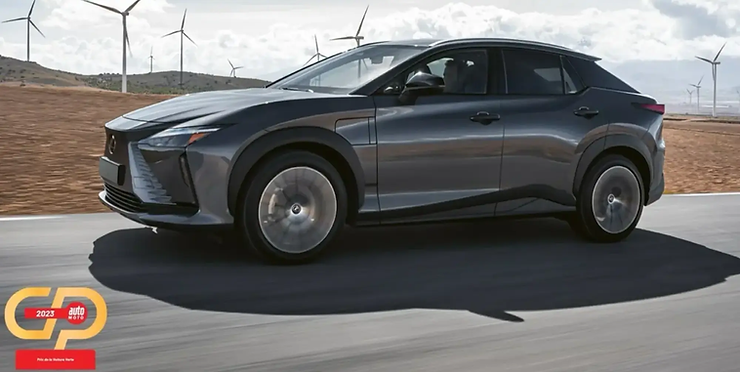 Lexus RZ 450e wins Green Car of the Year in France