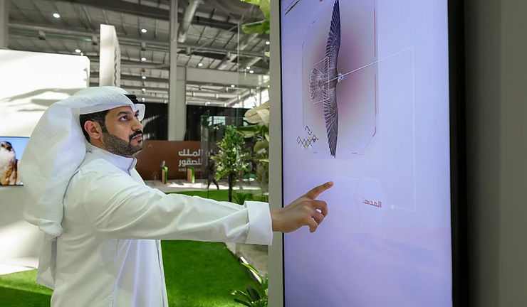 Digital Museum Enriches the Experience of Visitors to King Abdulaziz Falconry Festival