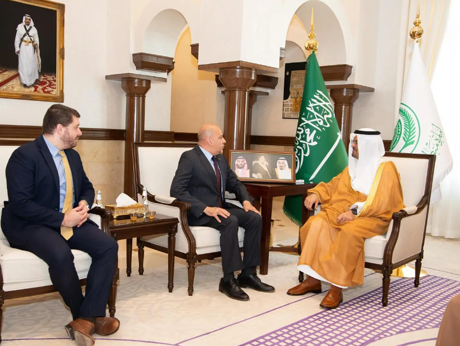 US Consul General received by Makkah Region Deputy Governor.