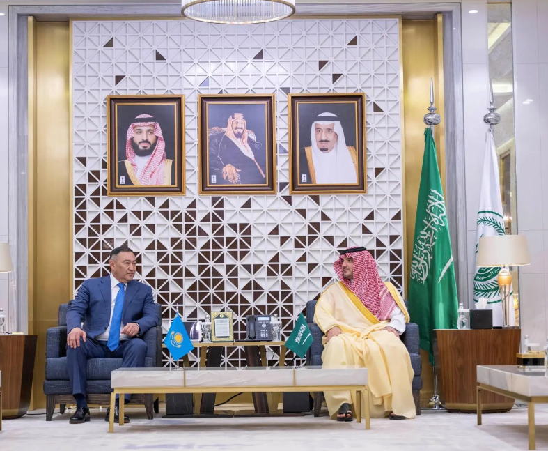Saudi, Kazakh Officials Discuss Security Collaboration