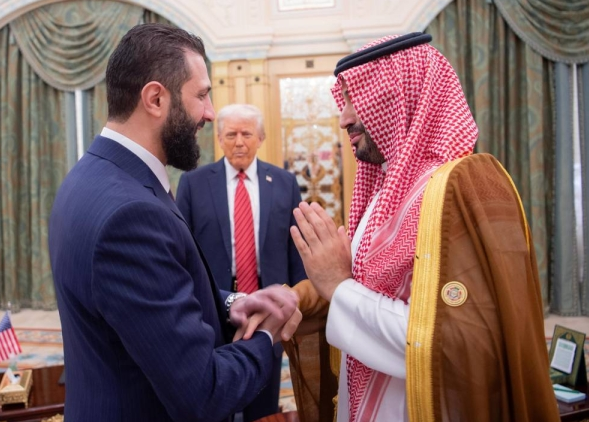 Saudi Crown Prince hosts Trump-Syrian President summit in Riyadh