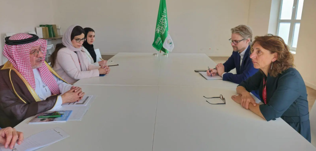 KSrelief Head Holds Talks with German Envoy on Middle East Aid