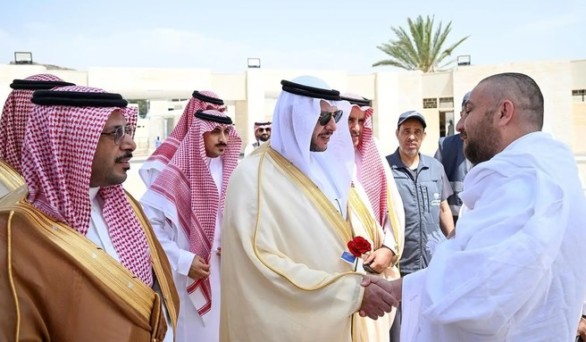 The Governor of Al-Lith checks preparations at the Yalamlam Miqat site for Hajj