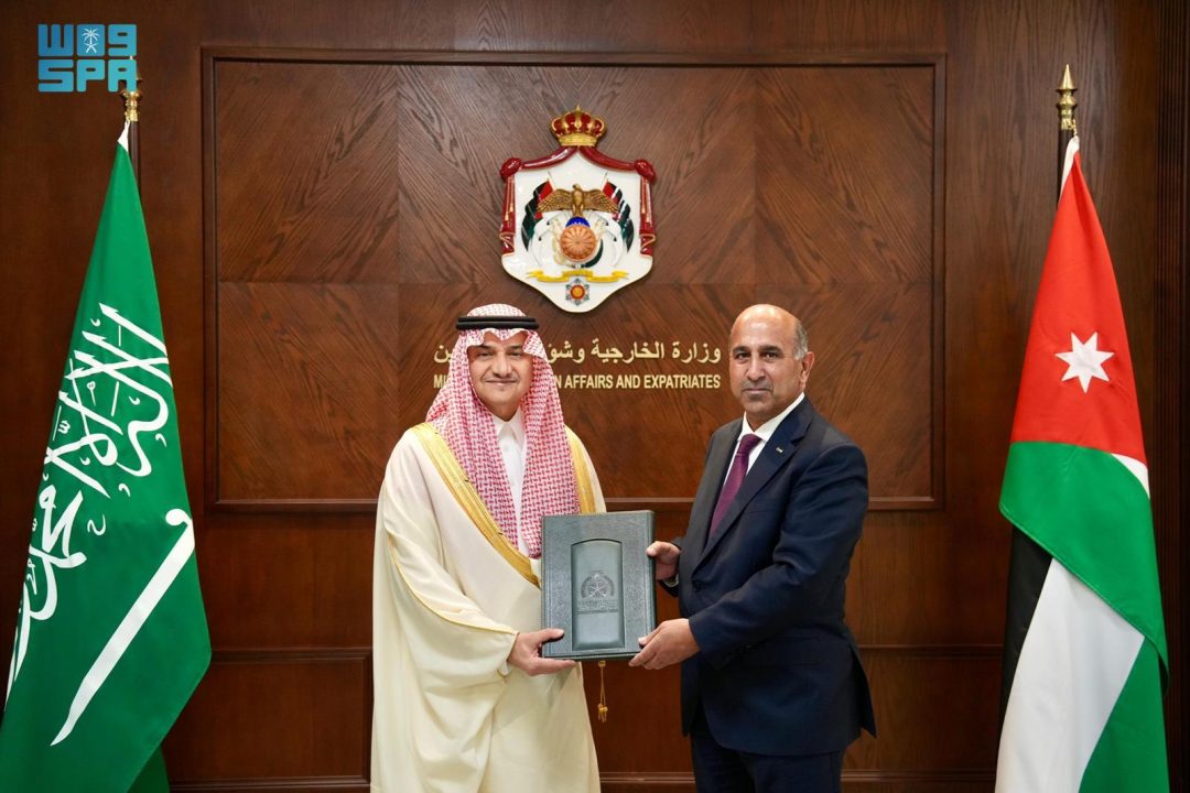 Saudi Ambassador to Jordan Presents a Copy of His Credentials to Jordanian Foreign Ministry Secretary General