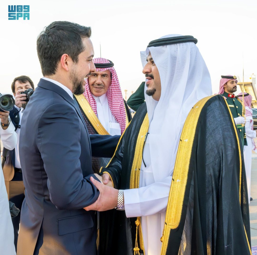 Jordan’s Crown Prince Arrives in Riyadh for FII9