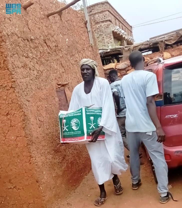 KSrelief Delivers Food Aid in Sudan