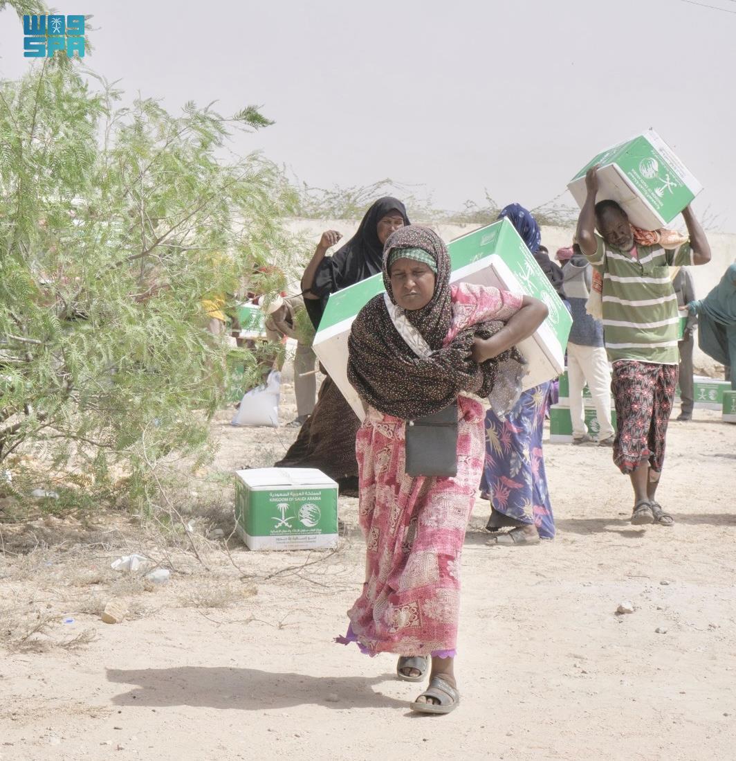 KSrelief Delivers Food Aid to 6,600 People in Somalia’s Middle Shabelle