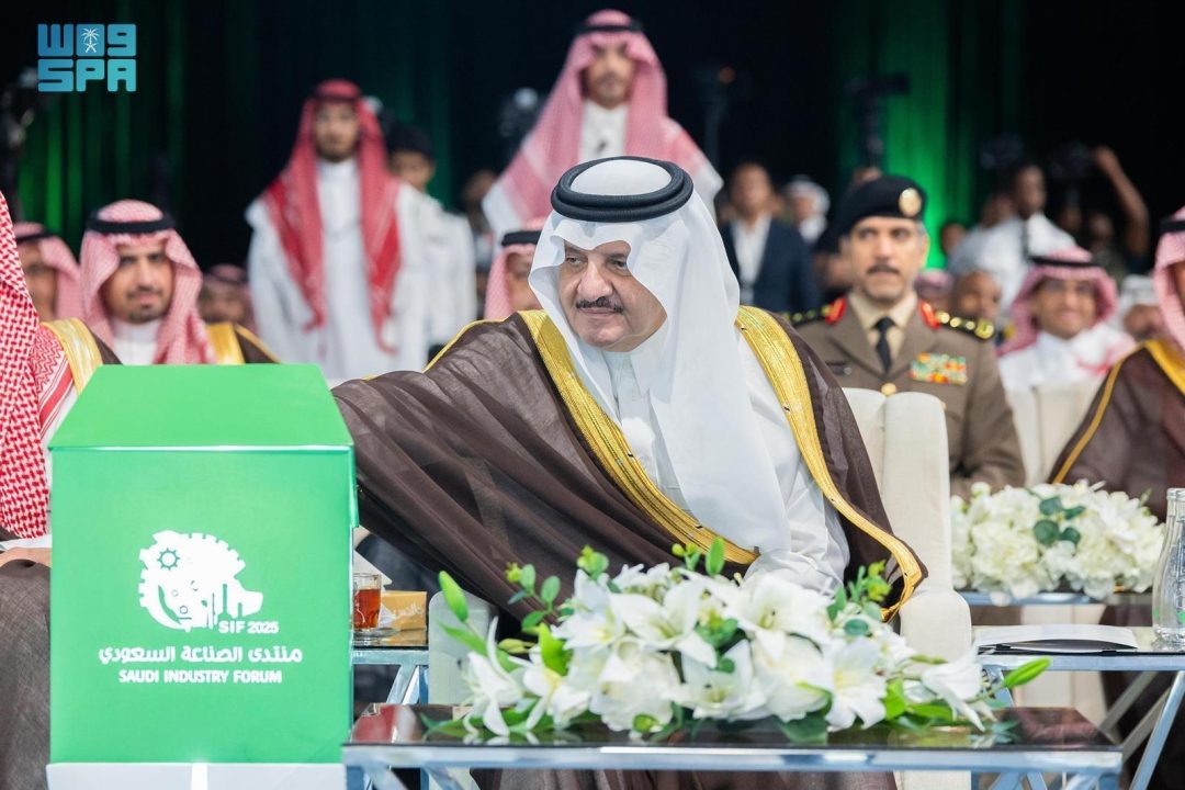 Eastern Region Governor Opens Saudi Industry Forum 2025, Oversees SAR9 Billion in Industrial Agreements
