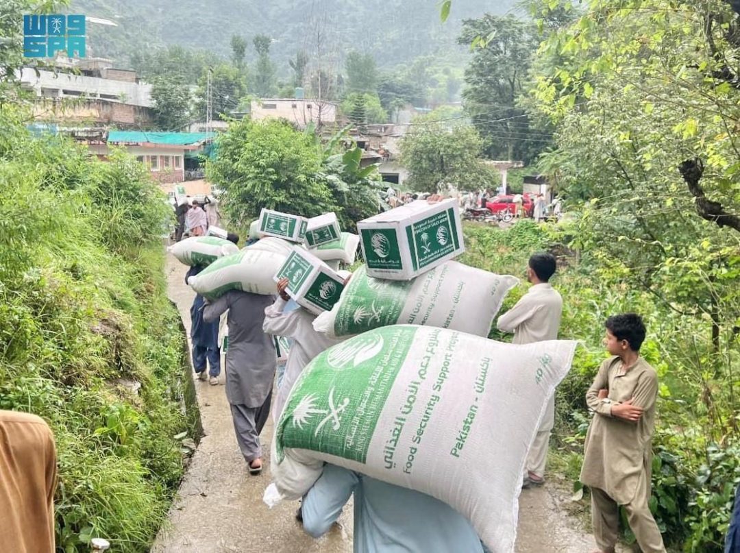 KSrelief Distributes Food Aid to Flood-Affected Areas in Pakistan, Benefits over 11,000 Individuals