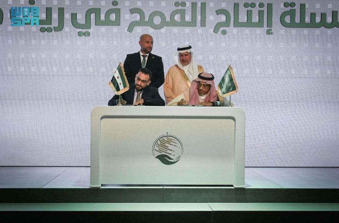 KSrelief Signs Agreement to Support Wheat Production in Aleppo, Syria