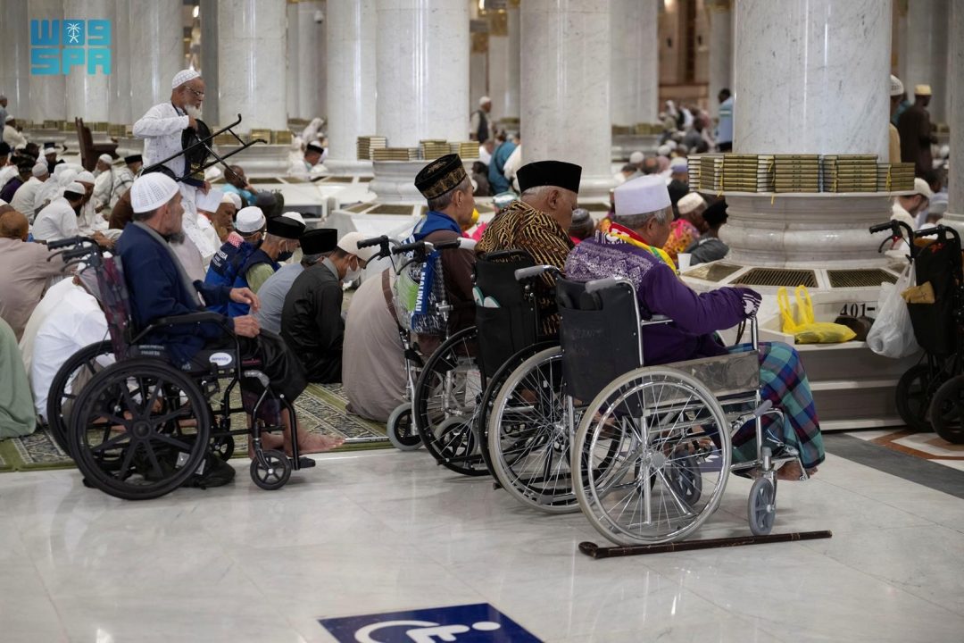 General Presidency Enhances Services for Elderly, Individuals with Disabilities at Prophet’s Mosque