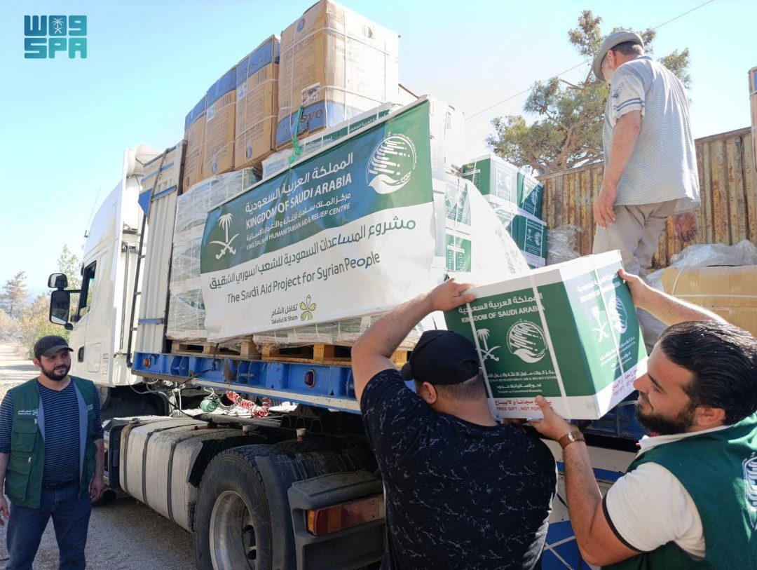 KSrelief Distributes Food Baskets, Shelter Kits to Fire-Affected Families in Latakia