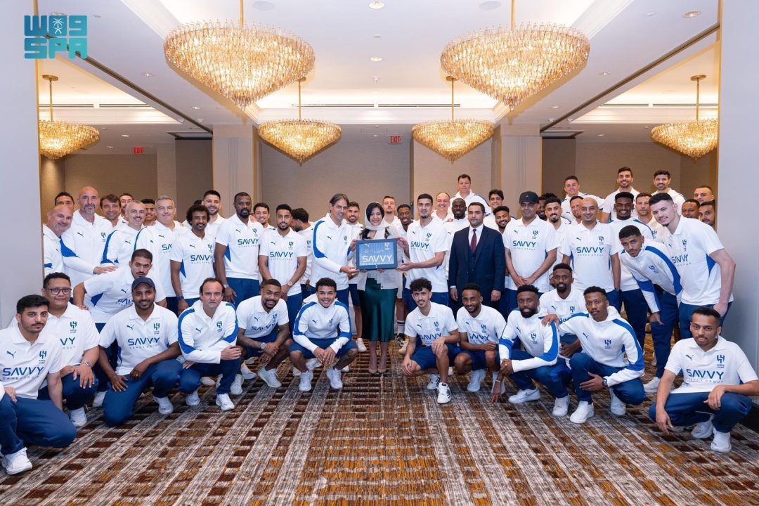 Saudi Ambassador to the US Meets Al-Hilal FC Delegation