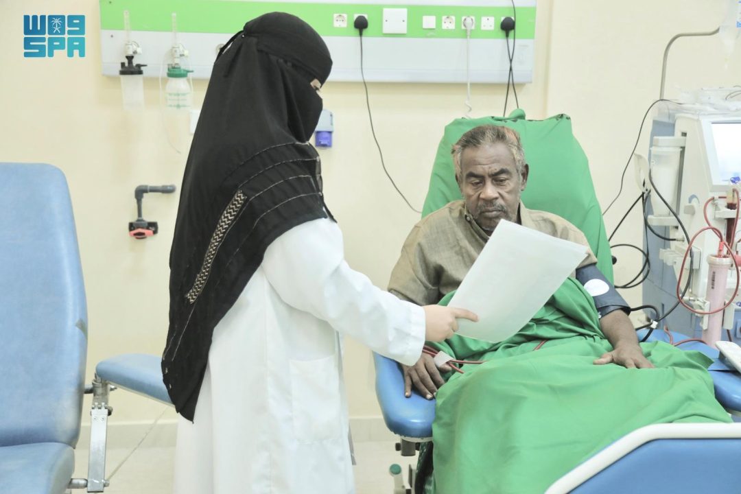 KSrelief-Supported Dialysis Center Provides Medical Services to 126 Beneficiaries During July