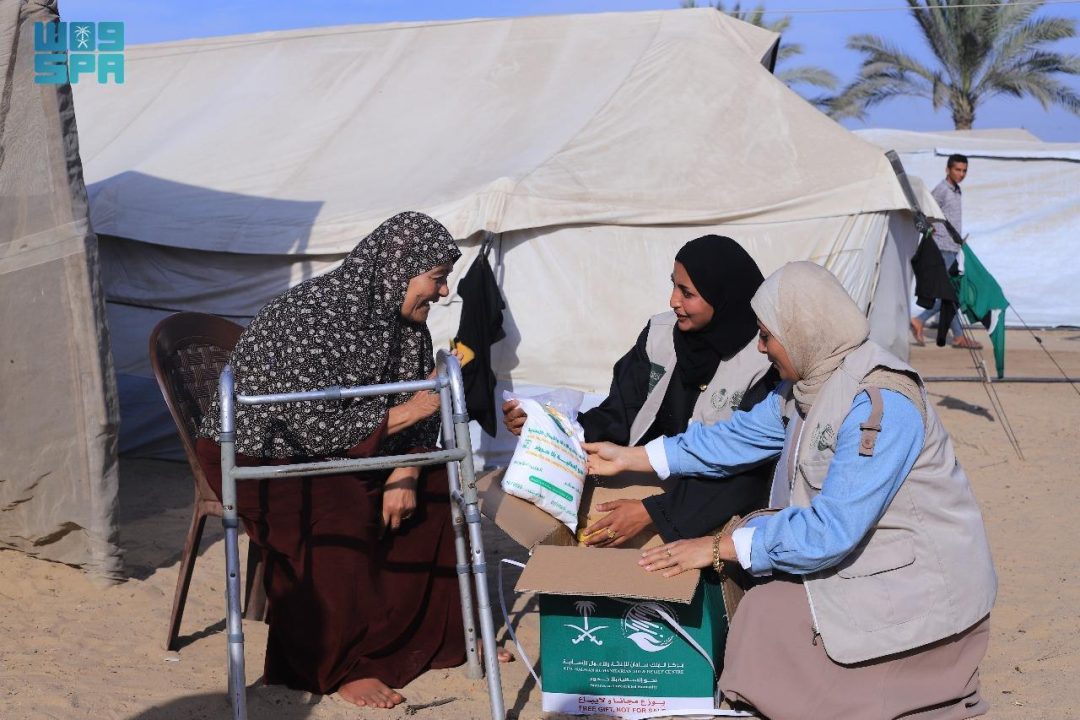 KSrelief Continues Humanitarian Efforts in Southern Gaza’s Mawasi Rafah
