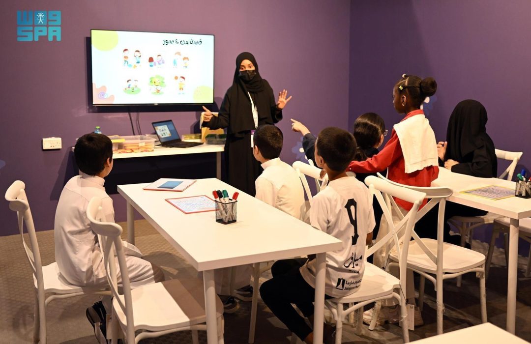Children’s Pavilion Hosts Engaging Storytelling Corner at Almadinah Book Fair
