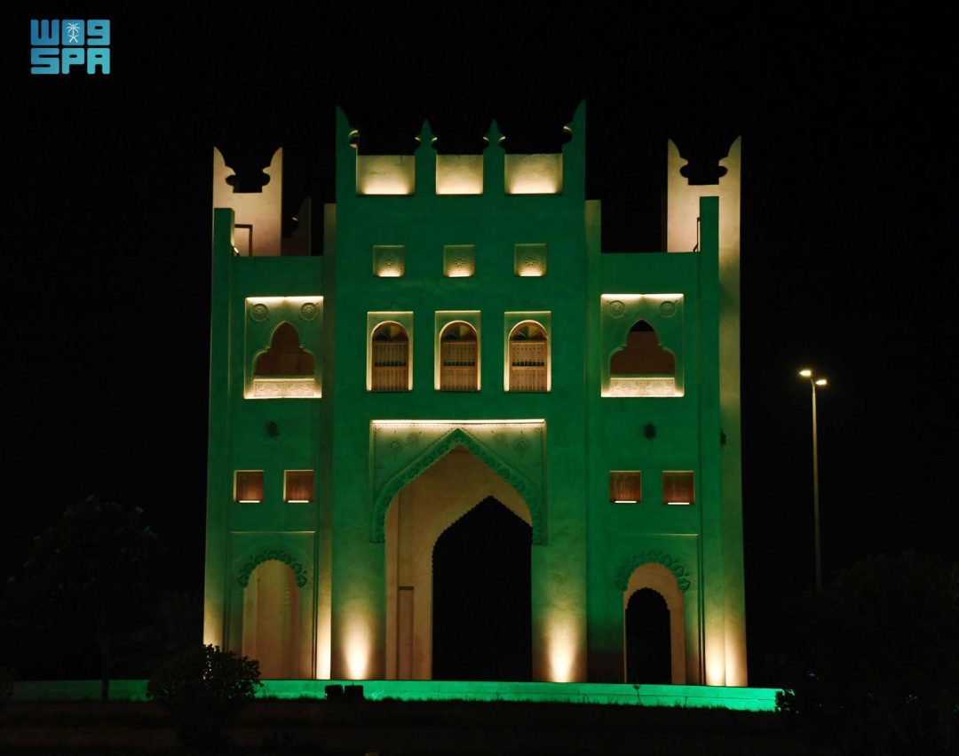 Al-Ahsa Adorns Itself in Green to Celebrate 95th Saudi National Day ‘Our Pride is in Our Nature’