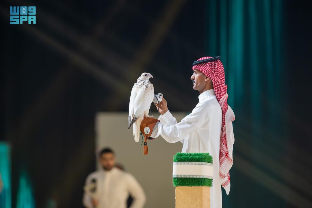 Elite Falcon Breeds Soar in Riyadh’s Skies
