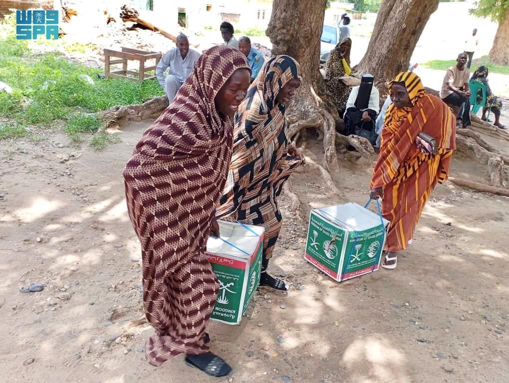 KSrelief Distributes 1,000 Food Baskets in Sudan’s Blue Nile