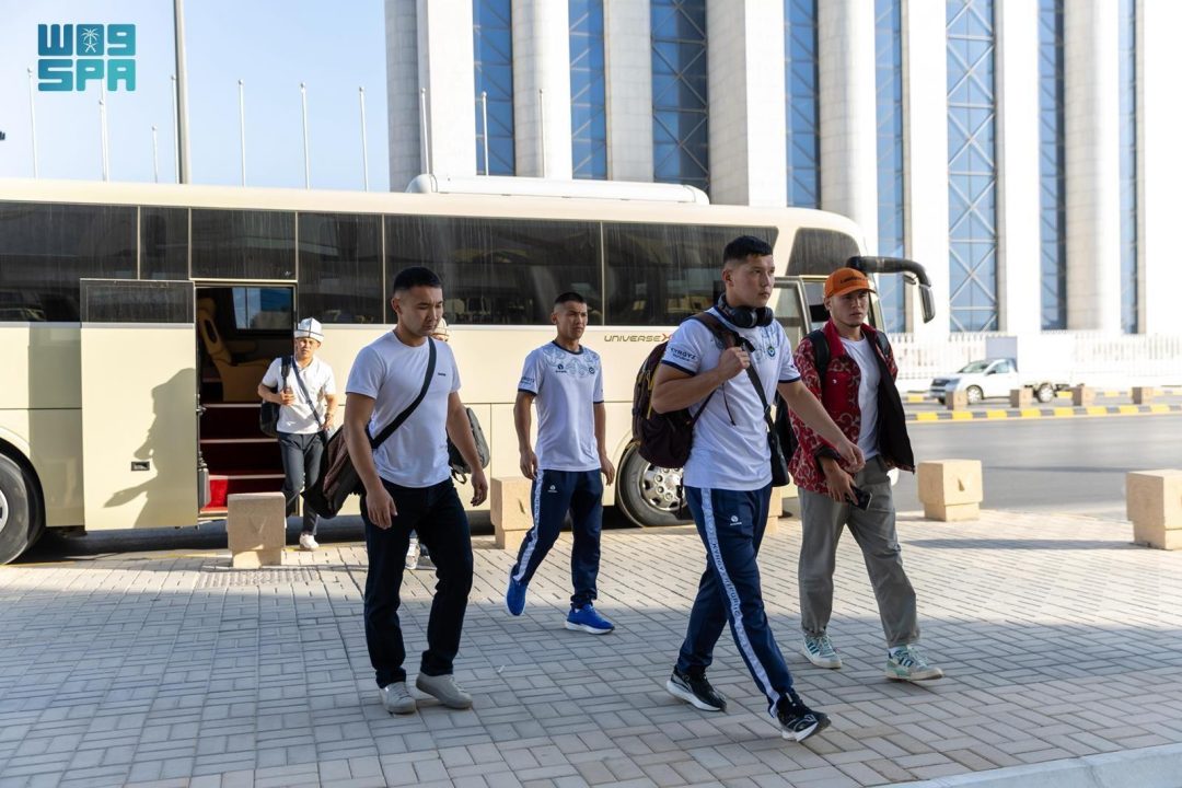 Kyrgyzstan Team Arrives in Saudi Arabia for World Fire and Rescue Championship
