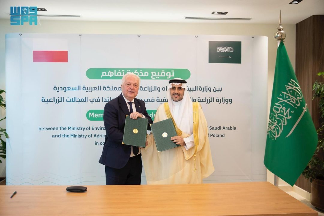 Saudi Arabia, Poland Sign MoU to Boost Agricultural and Livestock Cooperation