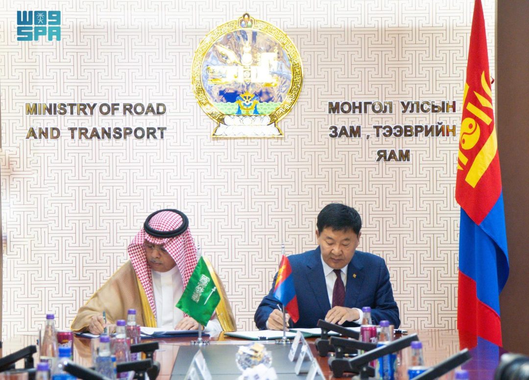 Saudi Arabia, Mongolia Sign Air Transport Services Agreement