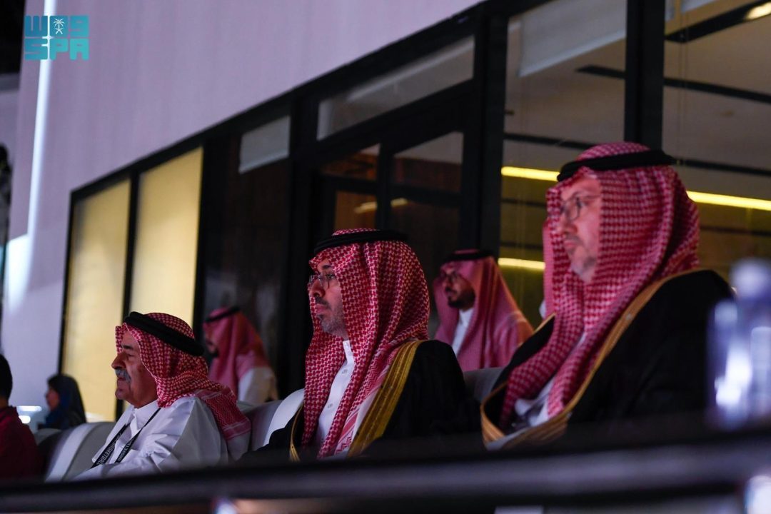 Jeddah Governor Attends Opening Match, Ceremony of FIBA Asia Cup 2025