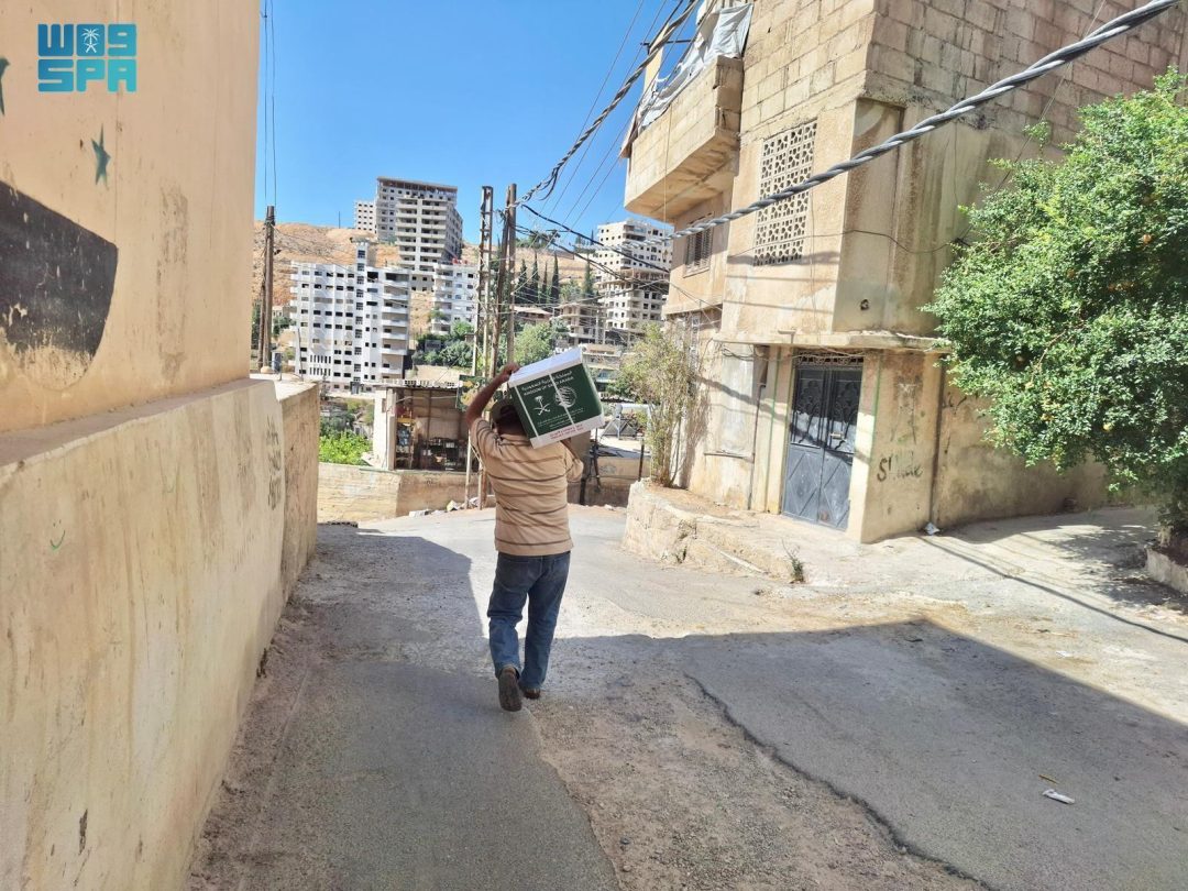 KSrelief Distributes 576 Food Baskets in Syria