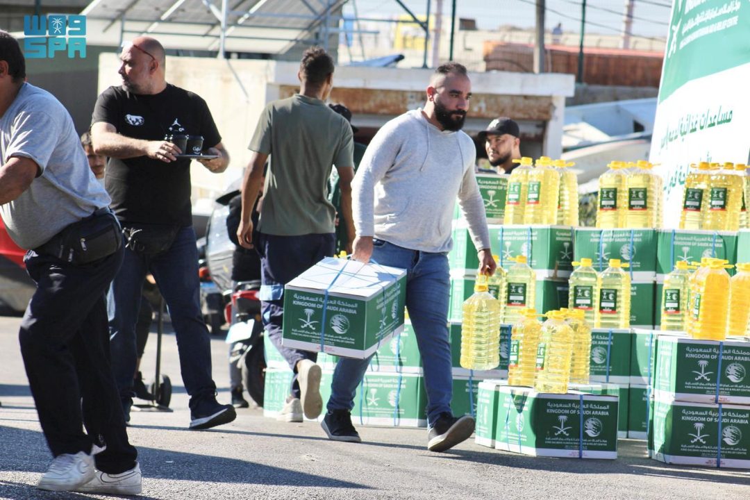 KSrelief Distributes 808 Food Baskets and 808 Cartons of Dates in Beirut