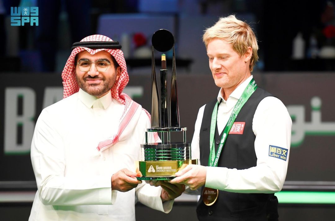 Vice Minister of Sport Crowns Neil Robertson as 2025 Snooker Masters Champion