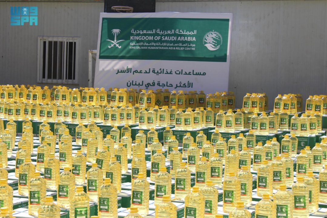 KSrelief Distributes 720 Food Baskets in Lebanon’s Central Beqaa Region