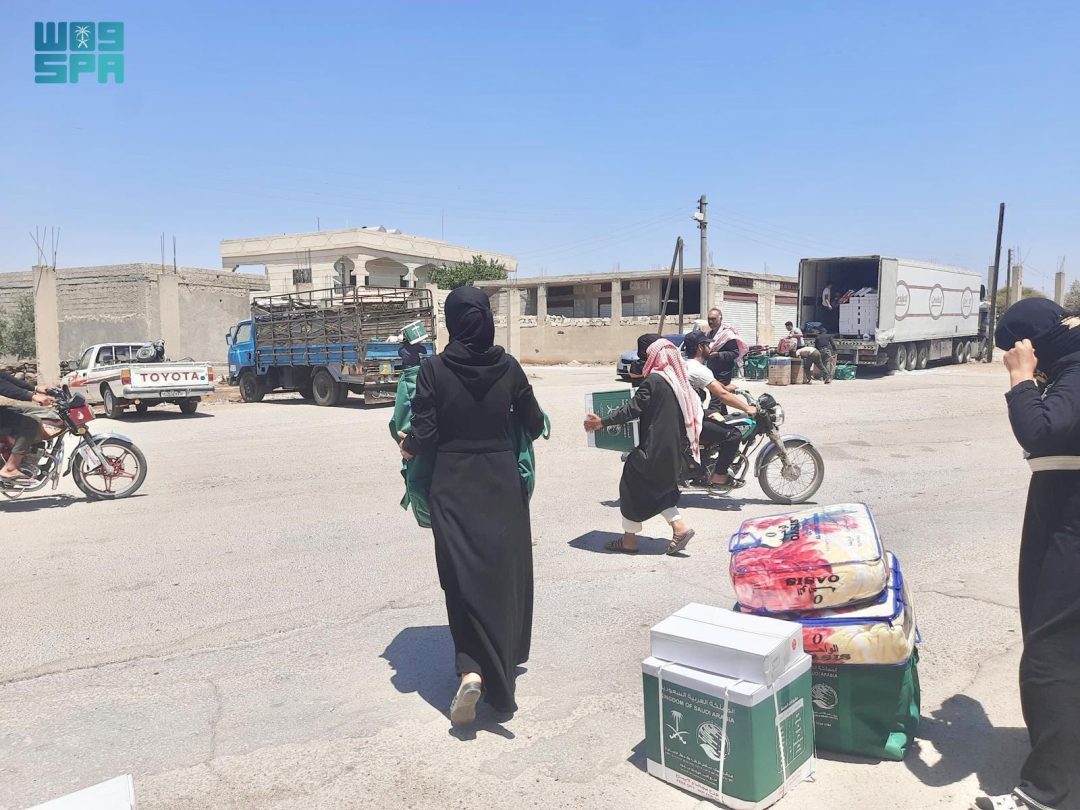 KSrelief Distributes 698 Blankets to Displaced Persons in Syria’s Daraa Governorate