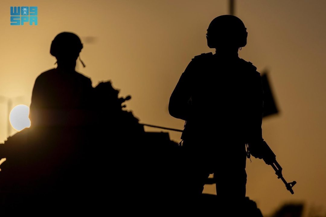 Security, Military Parades in Arar Mark 95th National Day