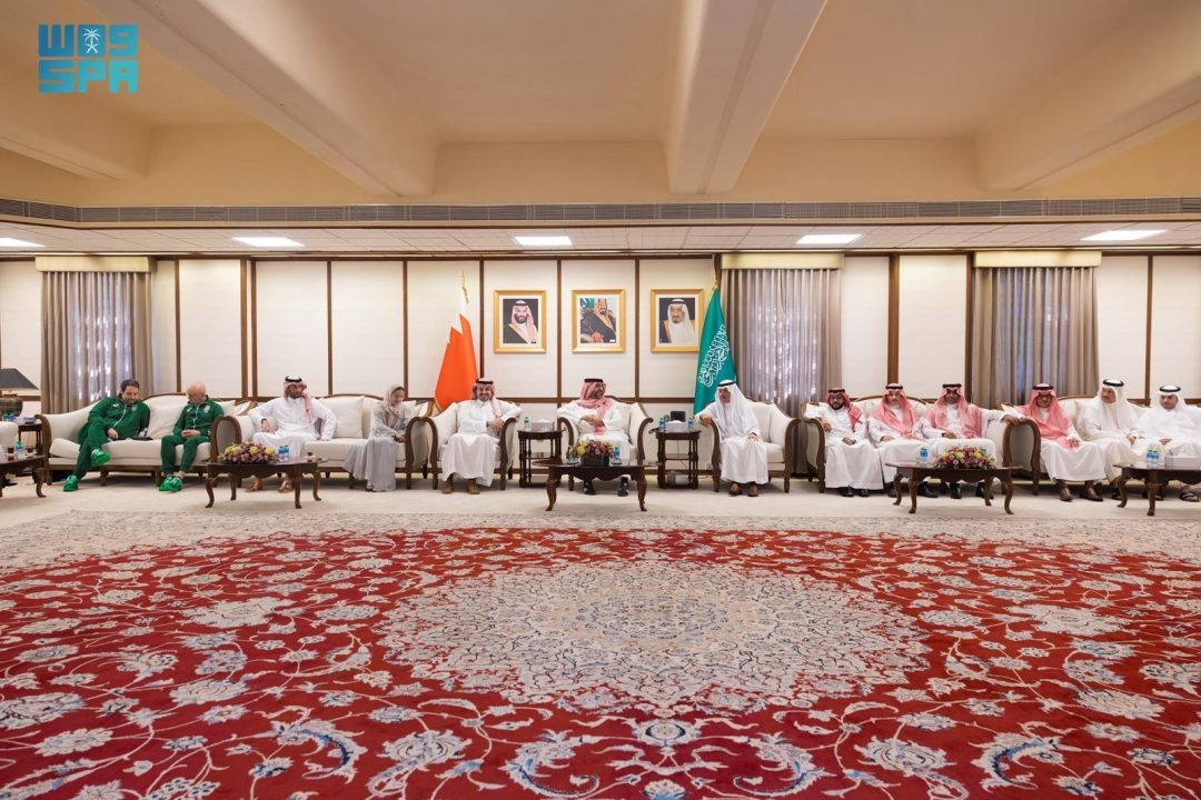 Saudi Ambassador to Bahrain Receives National Delegation for 3rd Asian Youth Games
