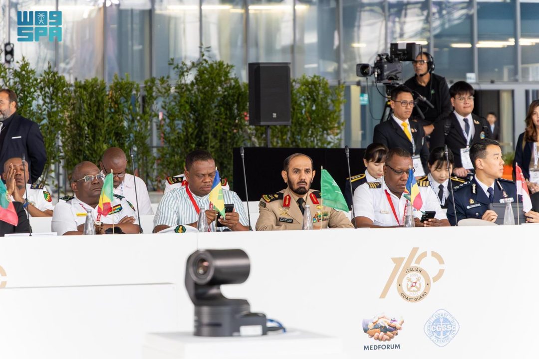 Border Guard Director Leads Saudi Delegation at Coast Guard Global Summit in Italy