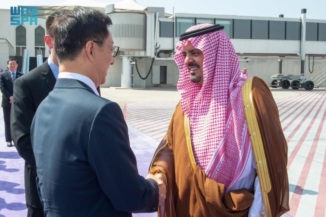 Vice President of China Departs Jeddah