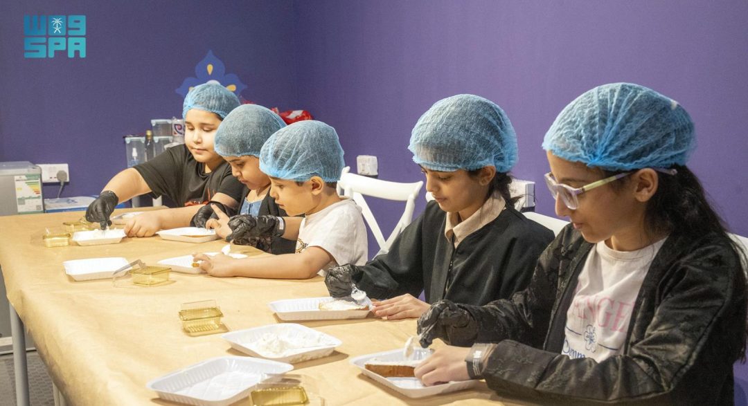 Children Engage with Madinah’s Culinary Traditions at Book Fair