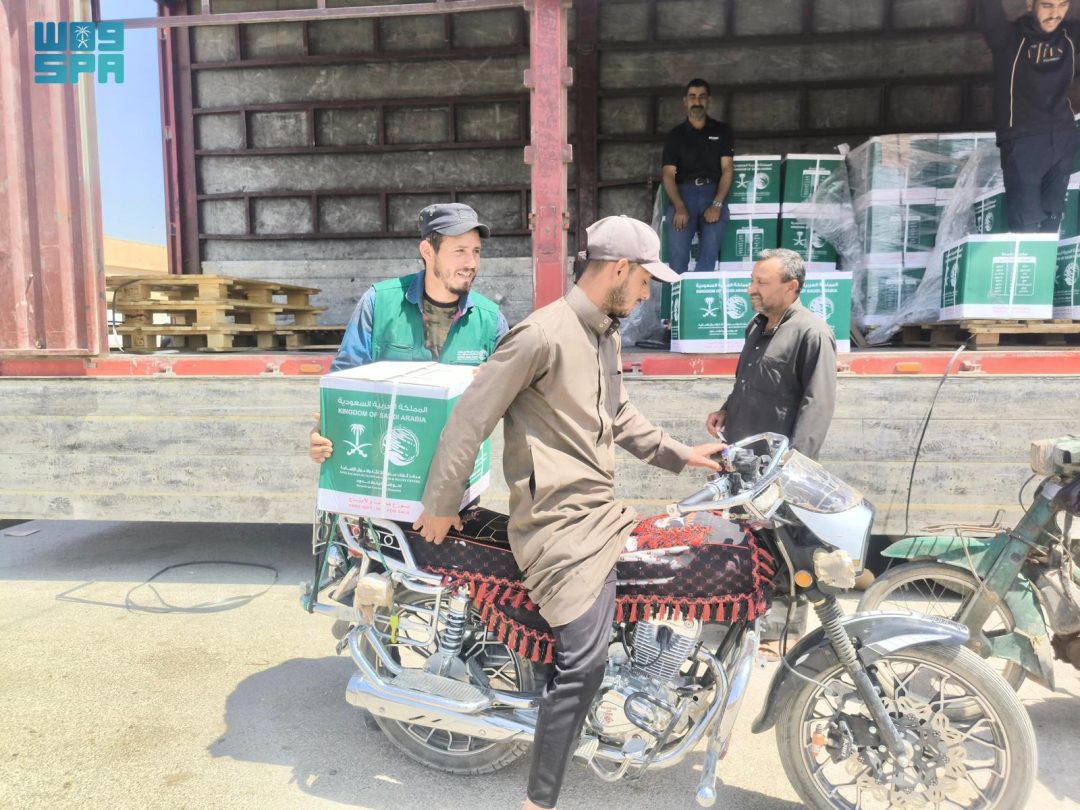 KSrelief Distributes 2,020 Food Baskets in Syria’s Aleppo