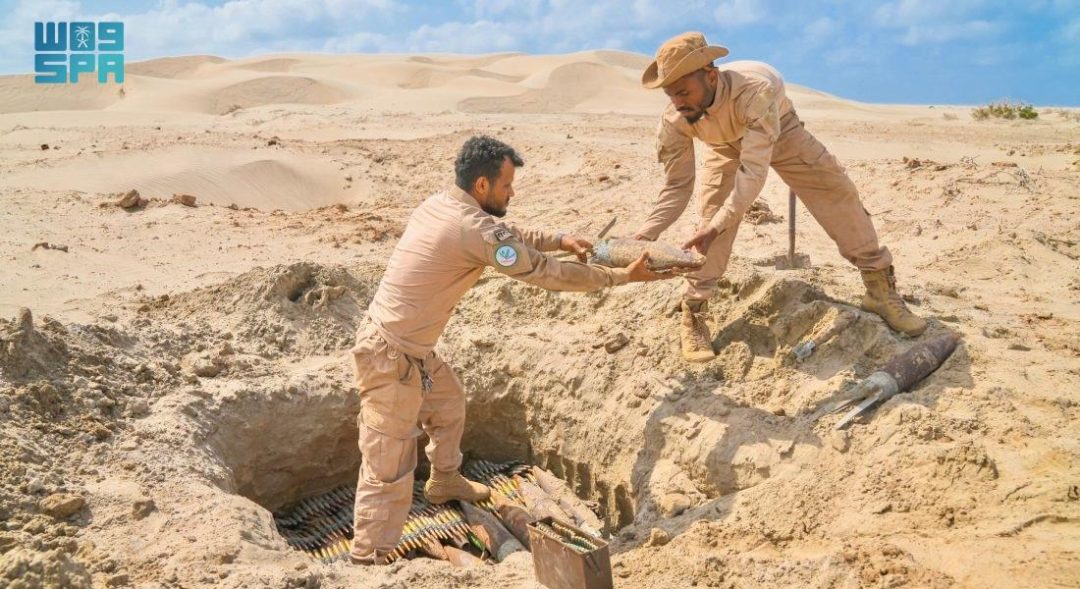 KSrelief’s Masam Project Clears 828 Mines in Yemen in One Week