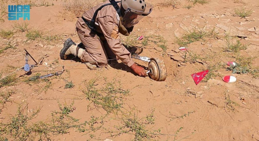 KSrelief Masam Project Clears 1,190 Explosives in Yemen Last Week