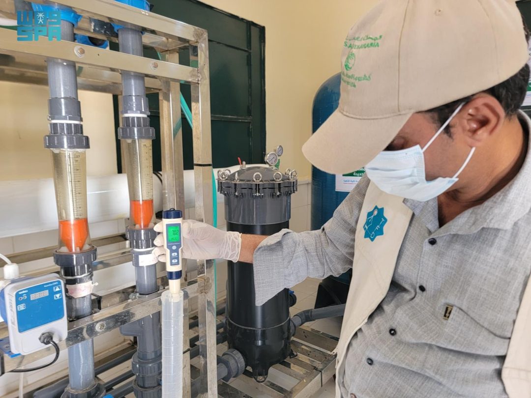 KSrelief Pumps Over 1.5 Million Liters of Water in Al-Hudaydah in One Week