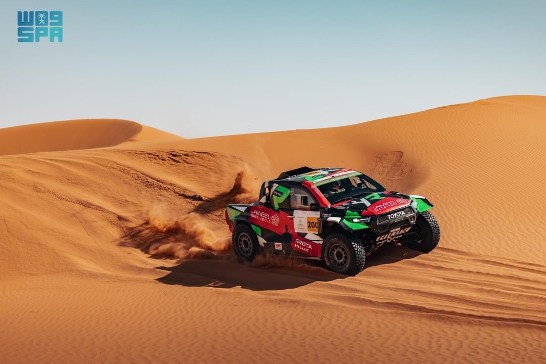 Al-Rajhi Takes Early Lead in Qassim Baja Toyota