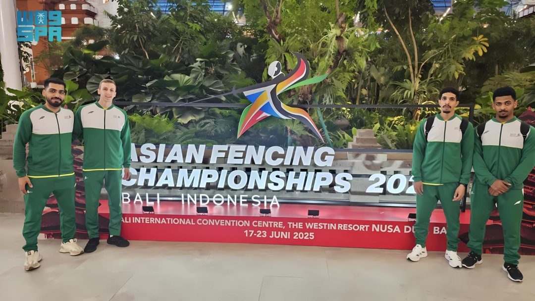 Saudi Fencing Team Starts Sabre Campaign at Asian Championship